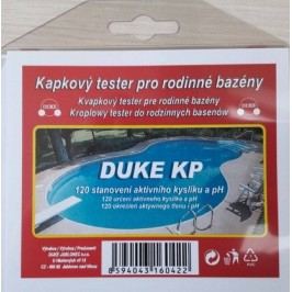 Kapkový tester DUKE KP na aktivní kyslík a pH