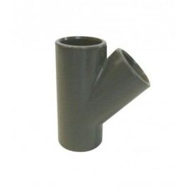 T - kus PVC úhel 45° - 50mm