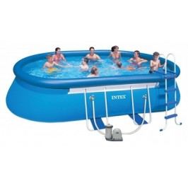 INTEX OVAL FRAME POOL 6,10 x 3,66 x 1,22 m 26194NP