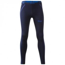 Bergans Dětské kalhoty Akeleie Youth Tights Navy/Warm Cobalt 128