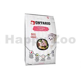 ONTARIO Cat Fresh Meat Kitten Chicken 6,5kg