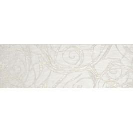 Dekor Azulejo Metalic blanco 25x75 cm, lesk DMETALICBL
