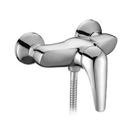 Sprchová baterie nástěnná Optima Duela bez sprchového setu, 150 mm DU268