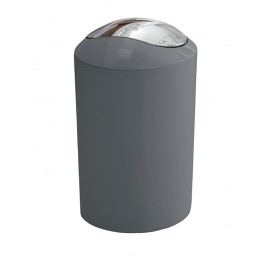 Odpadkový koš Glossy 5 l, antracit, plast 5063901858