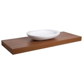 Deska pod umyvadlo Naturel Dolce 120 cm, ořech DO12050OR