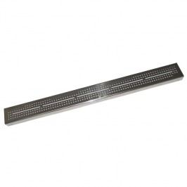 Rošt quadrato 120 cm Tece Drainline nerez mat 601251