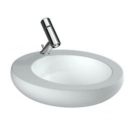 Umyvadlo na desku Laufen Alessi One 50x50 cm, otvor pro baterii uprostřed H8139714001041