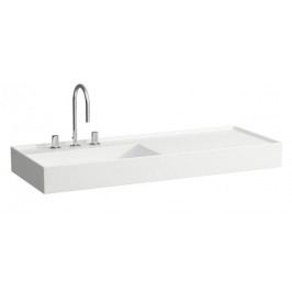 Umyvadlo Laufen KARTELL BY LAUFEN 120x46 cm, odkládací plocha vpravo H8133320001111