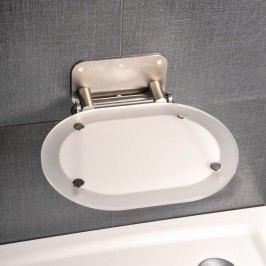 RAVAK Sedátko CHROME CLEAR/STAINLESS B8F0000029