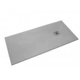 Sprchová vanička obdélníková Siko 160x80 cm, litý mramor SIKOSTONE16080SGR