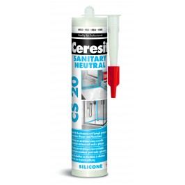 Silikon Ceresit CS20 neutrální 280 ml bílá CS2001