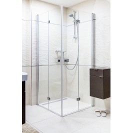 ANIMA SK sprchový kout skládací čtverec 90 cm, čiré sklo/chrom profil - SIKOSK9090